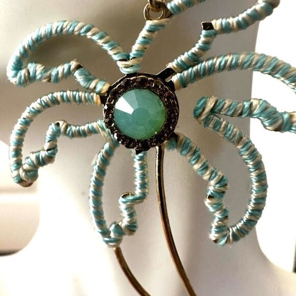 Lauren Conrad thread wrapped palm tree earrings - Picture 6 of 8